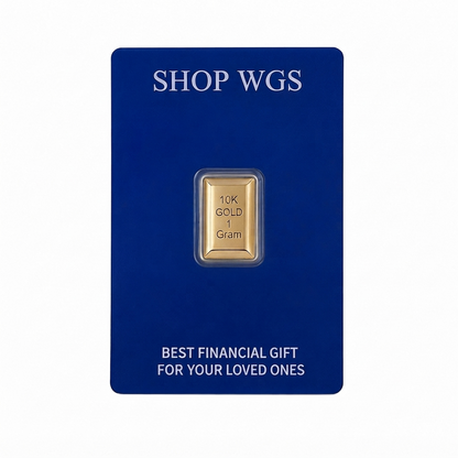 Authentic 10K Gold Bar – Wealth Gift & Investment Collectible