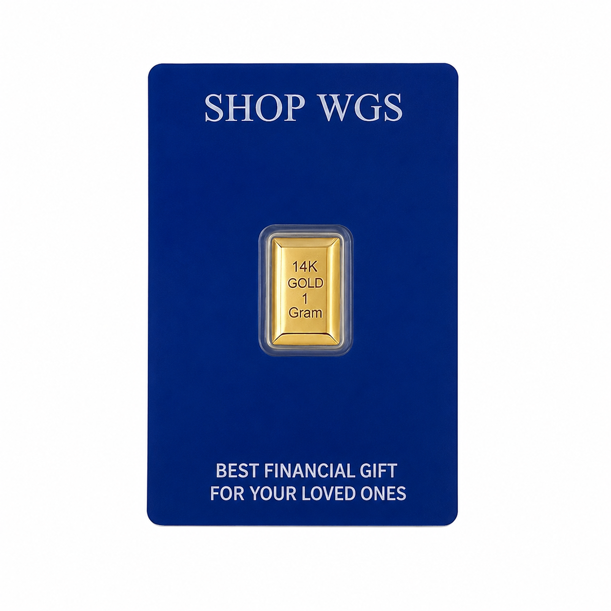 Authentic 14K Gold Bar – Wealth Gift & Investment Collectible