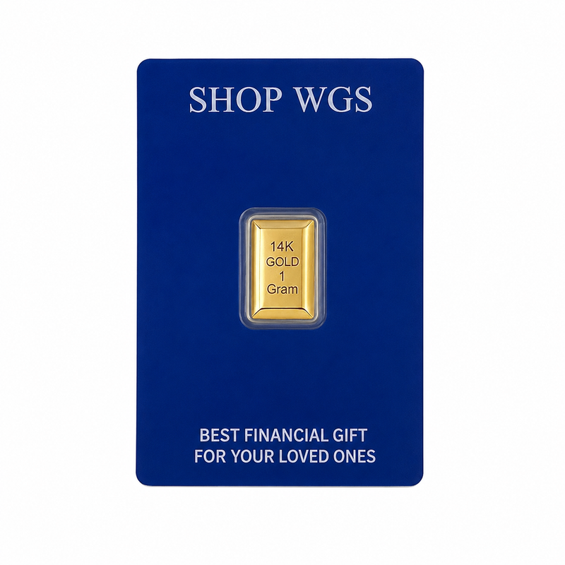 Authentic 14K Gold Bar – Wealth Gift & Investment Collectible