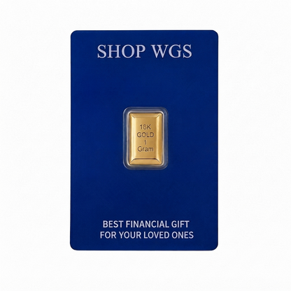 Authentic 18K Gold Bar – Wealth Gift & Investment Collectible