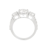 Nova Brilliance - VS EF Moissanite Engagement Ring 3.25ct in 925 Sterling Silver