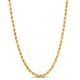 10k Real Yellow Gold Rope Chain 22 Inch 1.4gm