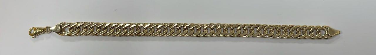 Italian 14K Solid Gold Miami Cuban Bracelet 9mm in 8 Inches